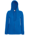 Royal Blue - Women's lightweight hooded sweatshirt jacket Hoodies Fruit of the Loom Hoodies, Raladeal - Recently Added, Women's Fashion Schoolwear Centres