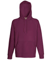 Burgundy - Lightweight hooded sweatshirt Hoodies Fruit of the Loom Hoodies Schoolwear Centres