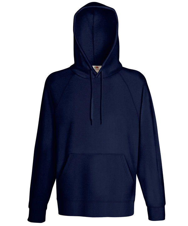 Deep Navy - Lightweight hooded sweatshirt Hoodies Fruit of the Loom Hoodies Schoolwear Centres