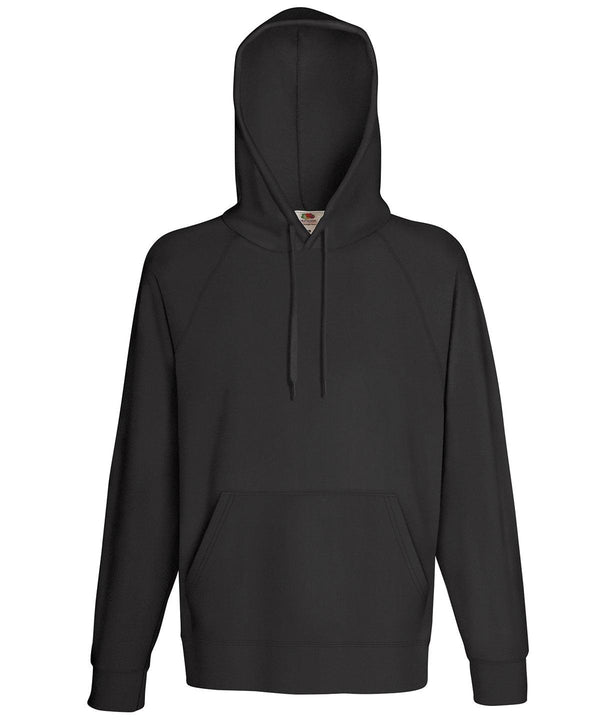 Light Graphite - Lightweight hooded sweatshirt Hoodies Fruit of the Loom Hoodies Schoolwear Centres