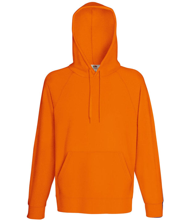 Orange - Lightweight hooded sweatshirt Hoodies Fruit of the Loom Hoodies Schoolwear Centres