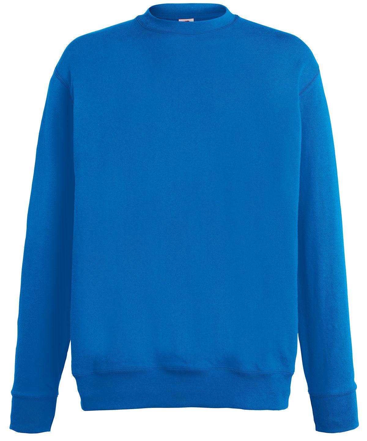 Royal Blue - Lightweight set-in sweatshirt Sweatshirts Fruit of the Loom Sweatshirts Schoolwear Centres