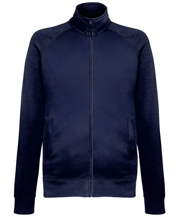 Deep Navy - Lightweight sweatshirt jacket Sweatshirts Fruit of the Loom Raladeal - Recently Added, Sweatshirts Schoolwear Centres