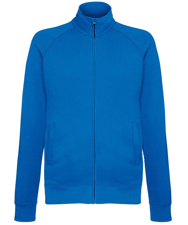 Royal Blue - Lightweight sweatshirt jacket Sweatshirts Fruit of the Loom Raladeal - Recently Added, Sweatshirts Schoolwear Centres