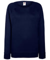 Deep Navy - Women's lightweight raglan sweatshirt Sweatshirts Fruit of the Loom Must Haves, Sweatshirts, Women's Fashion Schoolwear Centres