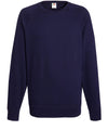 Deep Navy - Lightweight raglan sweatshirt Sweatshirts Fruit of the Loom Must Haves, Sweatshirts Schoolwear Centres