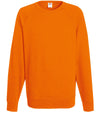 Orange - Lightweight raglan sweatshirt Sweatshirts Fruit of the Loom Must Haves, Sweatshirts Schoolwear Centres