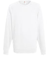 White - Lightweight raglan sweatshirt Sweatshirts Fruit of the Loom Must Haves, Sweatshirts Schoolwear Centres