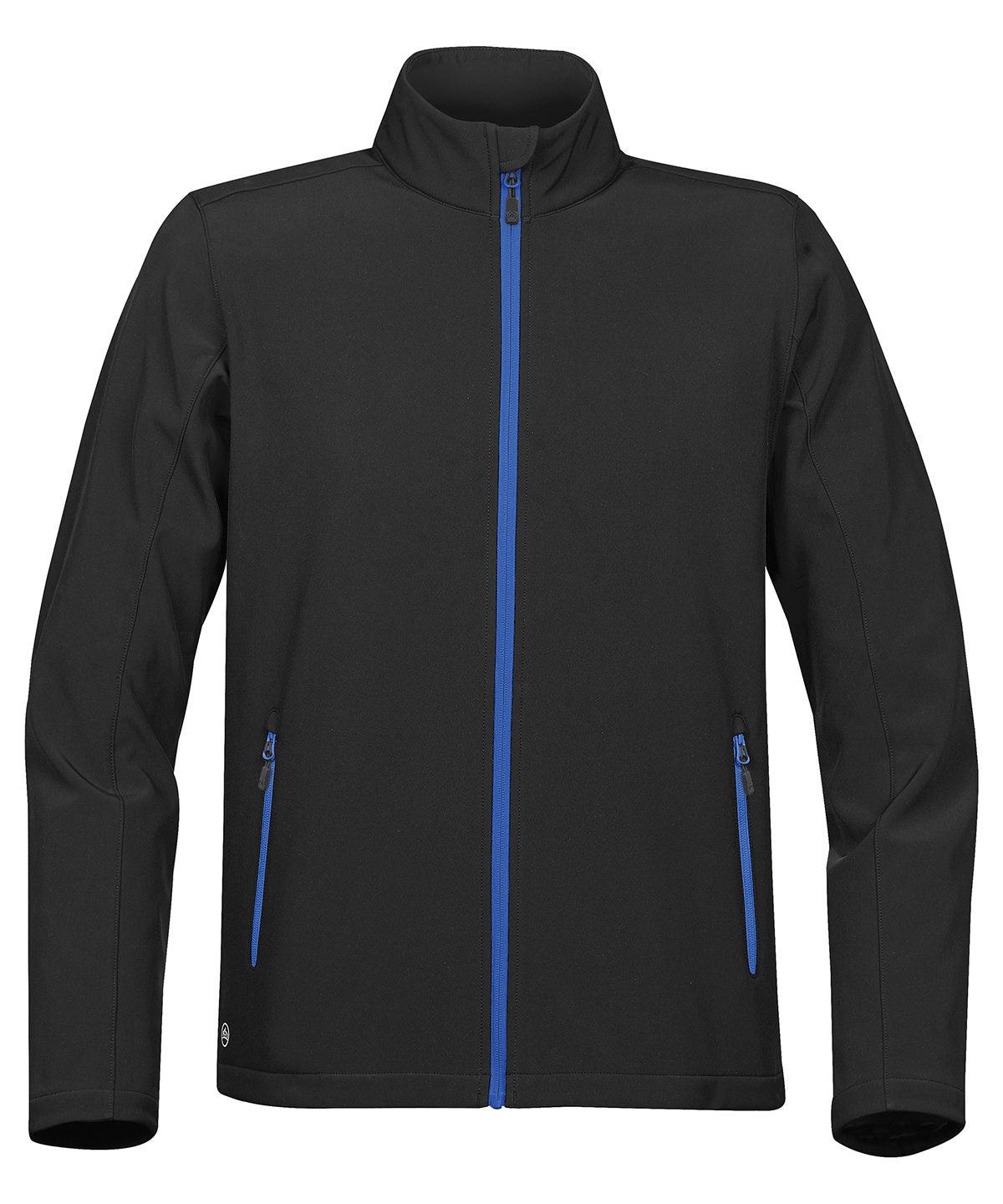 Black/Azure - Orbiter softshell Jackets Stormtech Jackets & Coats Schoolwear Centres