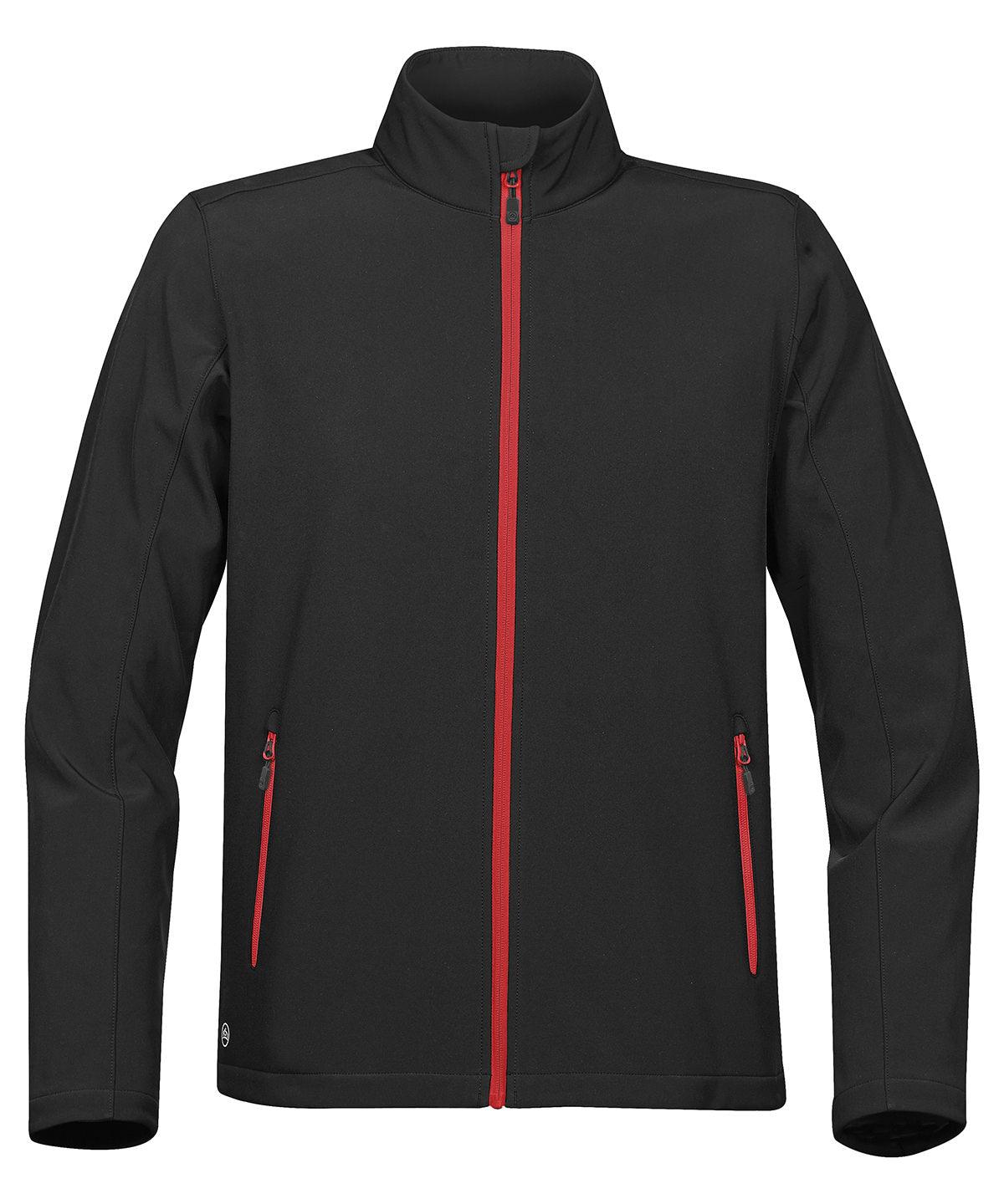 Black/Red - Orbiter softshell Jackets Stormtech Jackets & Coats Schoolwear Centres