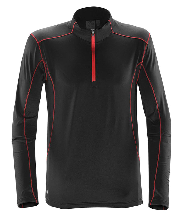 Black/Red - Pulse fleece pullover Body Warmers Stormtech Jackets & Coats, Jackets - Fleece Schoolwear Centres