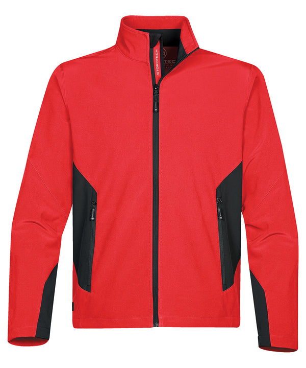 True Red/Black - Pulse softshell Jackets Stormtech Jackets & Coats, Softshells Schoolwear Centres