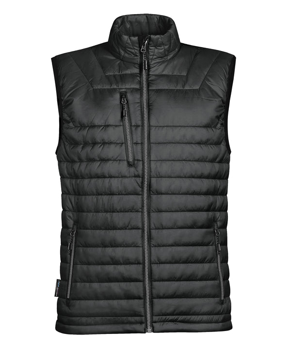 Black/Charcoal - Gravity thermal vest Body Warmers Stormtech Gilets and Bodywarmers, Jackets & Coats, Must Haves, Padded & Insulation, Padded Perfection Schoolwear Centres