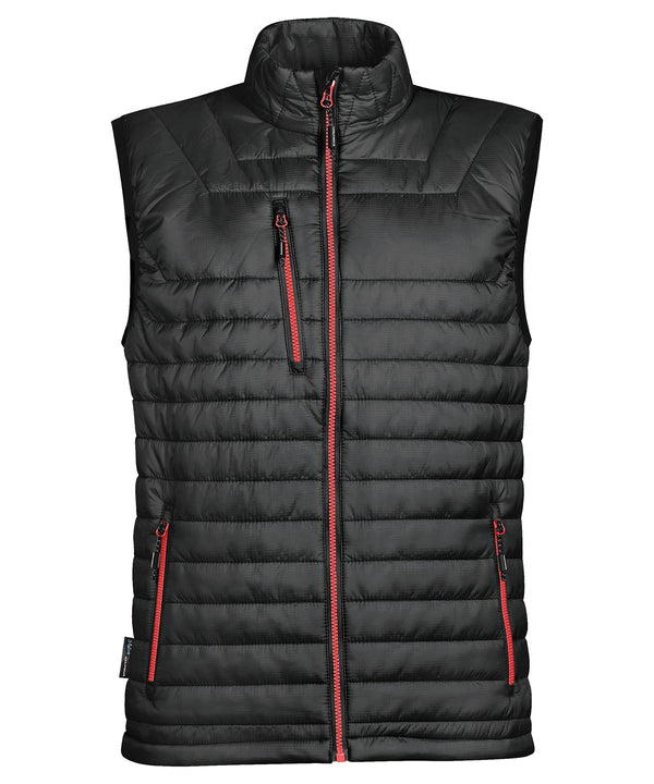 Black/True Red - Gravity thermal vest Body Warmers Stormtech Gilets and Bodywarmers, Jackets & Coats, Must Haves, Padded & Insulation, Padded Perfection Schoolwear Centres