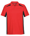 Red/Black - Two-tone polo Polos Stormtech Activewear & Performance, Polos & Casual, Raladeal - Recently Added Schoolwear Centres