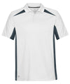 White/Navy - Two-tone polo Polos Stormtech Activewear & Performance, Polos & Casual, Raladeal - Recently Added Schoolwear Centres