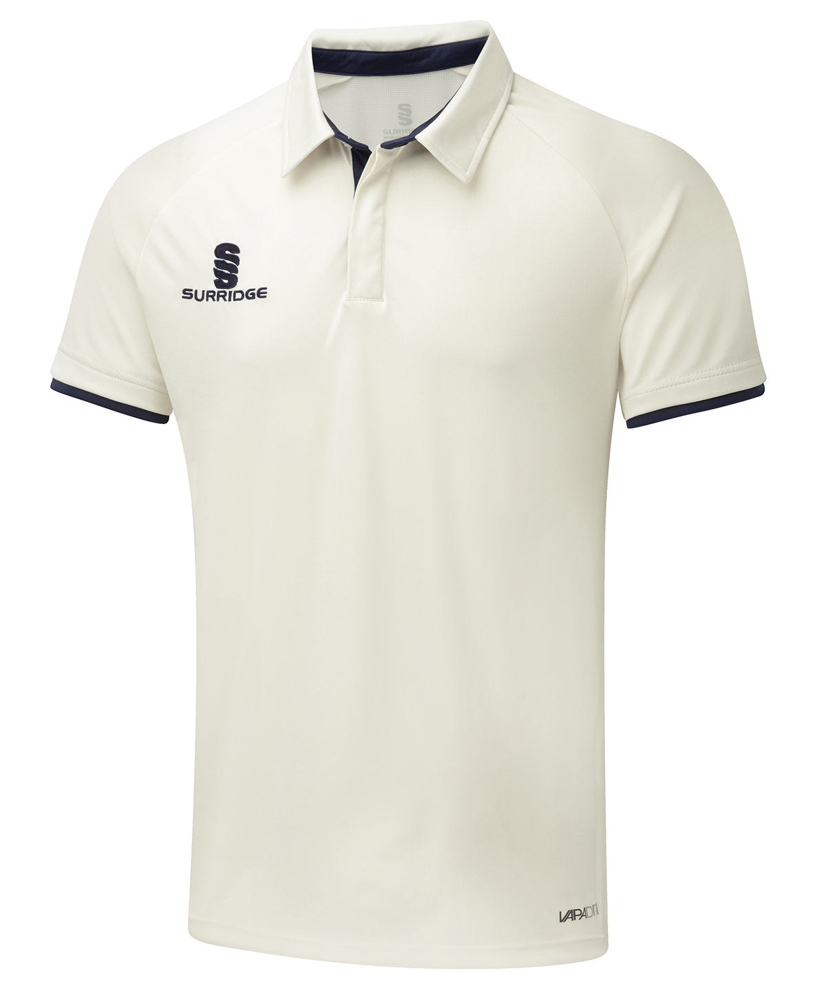 White/Navy Trim - Ergo short sleeve shirt Polos Last Chance to Buy Sports & Leisure Schoolwear Centres