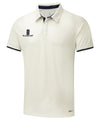 White/Navy Trim - Ergo short sleeve shirt - junior Polos Last Chance to Buy Sports & Leisure Schoolwear Centres