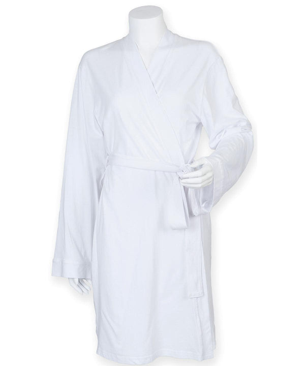 White - Women's wrap robe Robes Towel City Gifting & Accessories, Homewares & Towelling, Lounge & Underwear, Must Haves, New Sizes for 2022 Schoolwear Centres