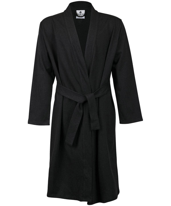 Black - Kids robe Robes Towel City Gifting & Accessories, Homewares & Towelling, Junior, Lounge & Underwear Schoolwear Centres