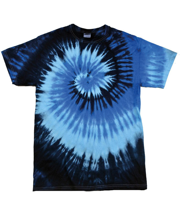 Blue Ocean - Tie-dye shirt T-Shirts Colortone Festival, Holiday Season, Hyperbrights and Neons, Must Haves, Pastels and Tie Dye, T-Shirts & Vests Schoolwear Centres