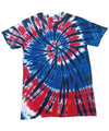 Independence - Tie-dye shirt T-Shirts Colortone Festival, Holiday Season, Hyperbrights and Neons, Must Haves, Pastels and Tie Dye, T-Shirts & Vests Schoolwear Centres