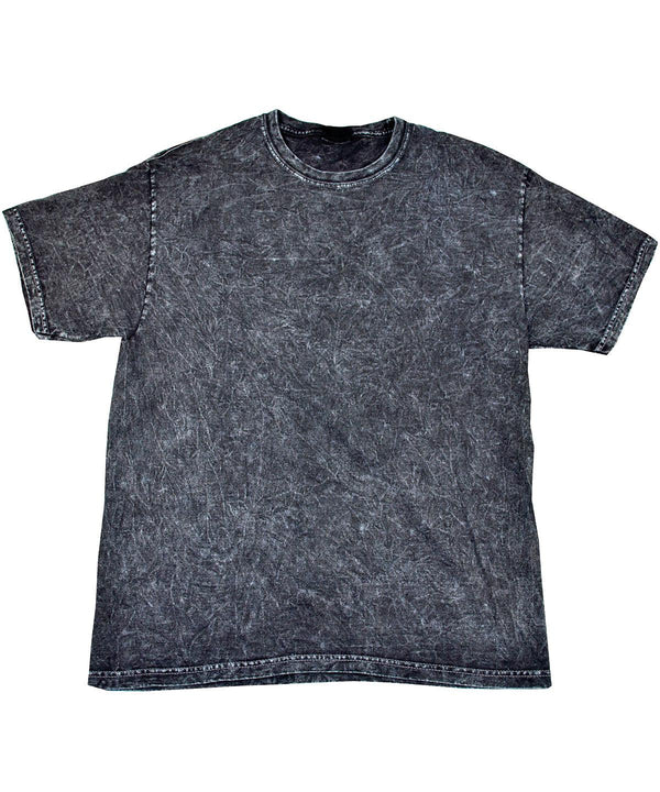 Black - Mineral wash T T-Shirts Colortone T-Shirts & Vests Schoolwear Centres