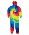 Rainbow - Kids rainbow tie-die all-in-one Onesies Colortone Junior, Lounge & Underwear Schoolwear Centres