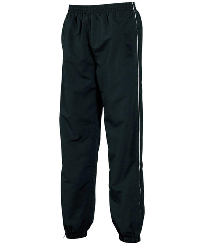 Black/White piping - Piped lined training bottoms Tracksuits Tombo Sports & Leisure Schoolwear Centres