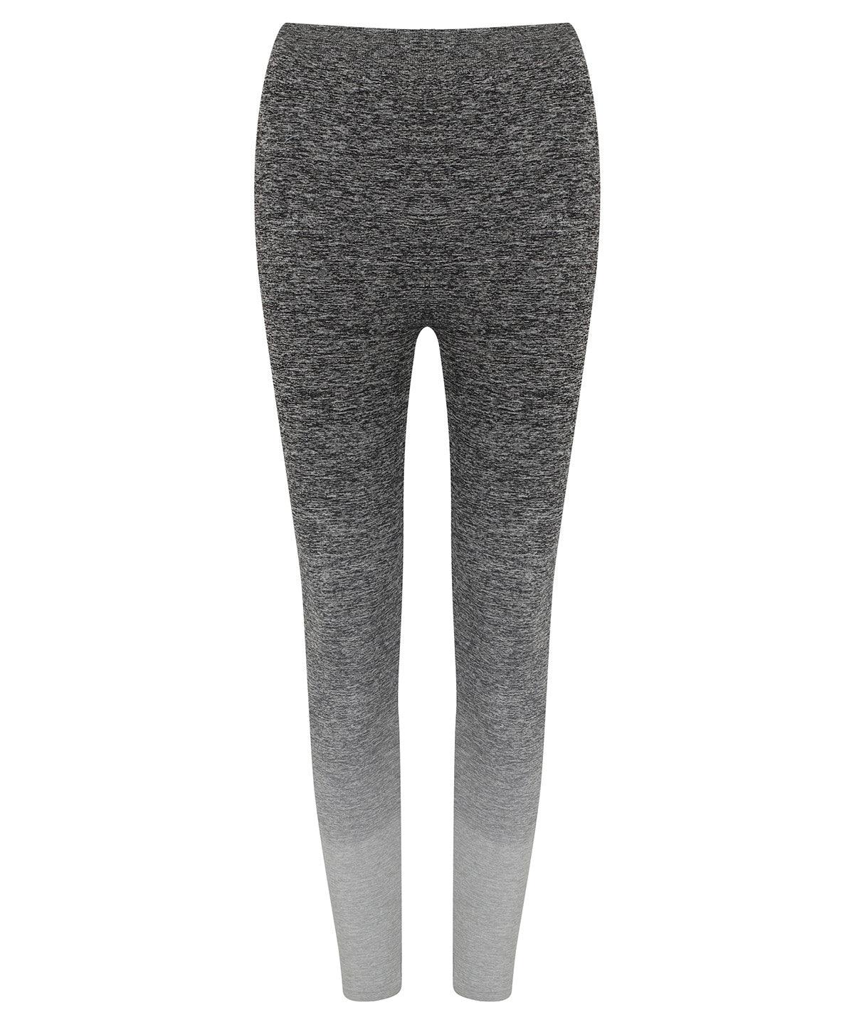 Dark Grey/Light Grey Marl - Women's seamless fade out leggings Leggings Tombo Activewear & Performance, Athleisurewear, Fashion Leggings, Leggings, Must Haves, On-Trend Activewear, Sports & Leisure, Trousers & Shorts, Women's Fashion Schoolwear Centres