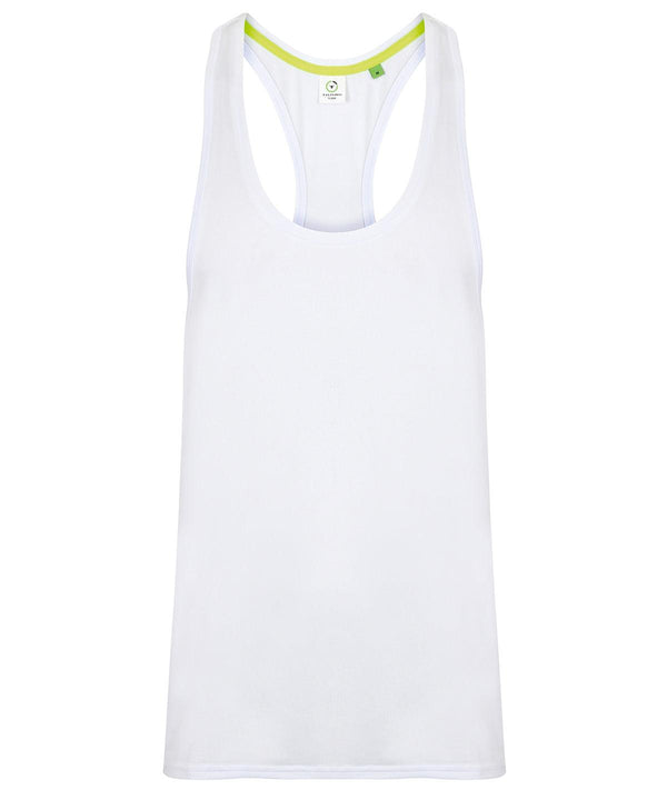 White - Muscle vest Vests Tombo Athleisurewear, Rebrandable, Sports & Leisure, T-Shirts & Vests Schoolwear Centres