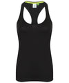Black - Women's racerback vest Vests Tombo Athleisurewear, Raladeal - Recently Added, Rebrandable, S/S 19 Trend Colours, Sports & Leisure, T-Shirts & Vests Schoolwear Centres