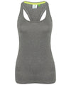 Grey Marl - Women's racerback vest Vests Tombo Athleisurewear, Raladeal - Recently Added, Rebrandable, S/S 19 Trend Colours, Sports & Leisure, T-Shirts & Vests Schoolwear Centres