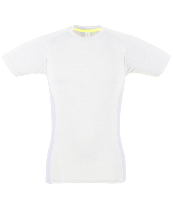 White/White - Slim fit t-shirt T-Shirts Tombo Activewear & Performance, Athleisurewear, Raladeal - Recently Added, Sports & Leisure, T-Shirts & Vests Schoolwear Centres