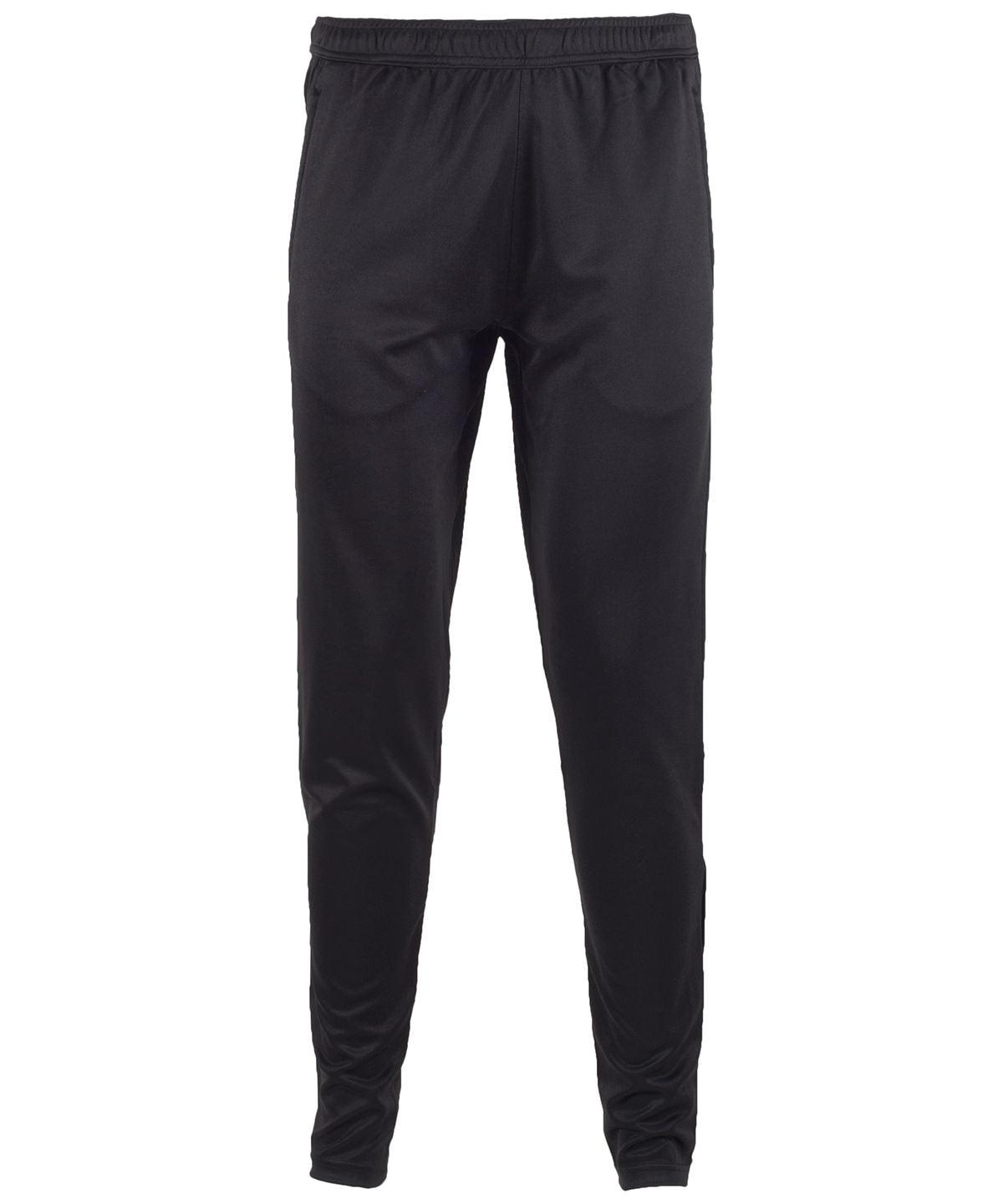 Black - Slim leg training pants Trousers Tombo Activewear & Performance, Athleisurewear, Must Haves, Sports & Leisure, Street Casual, Tracksuits, Trousers & Shorts Schoolwear Centres