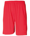 Red/Red - Teamsport all-purpose longline lined shorts Shorts Tombo Sports & Leisure Schoolwear Centres