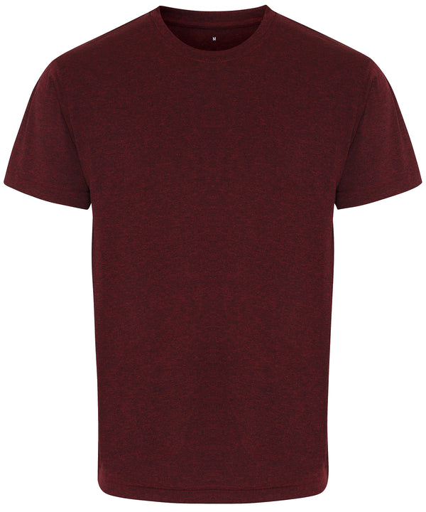 Burgundy/ Black Melange - TriDri® performance t-shirt T-Shirts TriDri® Activewear & Performance, Athleisurewear, Back to the Gym, Exclusives, Gymwear, Must Haves, New Colours For 2022, Outdoor Sports, Plus Sizes, Rebrandable, Sports & Leisure, T-Shirts & Vests, Team Sportswear, UPF Protection Schoolwear Centres