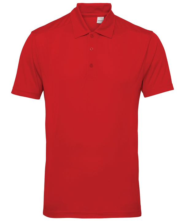 Fire Red - TriDri® panelled polo Polos TriDri® Activewear & Performance, Athleisurewear, Exclusives, Must Haves, Plus Sizes, Polos & Casual, Raladeal - Recently Added, Rebrandable, Sports & Leisure, Team Sportswear, UPF Protection Schoolwear Centres