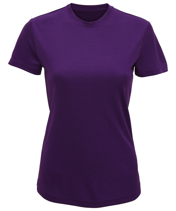 Bright Purple - Women's TriDri® performance t-shirt T-Shirts TriDri® Activewear & Performance, Athleisurewear, Back to the Gym, Exclusives, Gymwear, Hyperbrights and Neons, Must Haves, New Colours For 2022, Outdoor Sports, Rebrandable, Sports & Leisure, T-Shirts & Vests, Team Sportswear, UPF Protection Schoolwear Centres