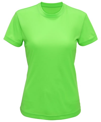 Lightning Green - Women's TriDri® performance t-shirt T-Shirts TriDri® Activewear & Performance, Athleisurewear, Back to the Gym, Exclusives, Gymwear, Hyperbrights and Neons, Must Haves, New Colours For 2022, Outdoor Sports, Rebrandable, Sports & Leisure, T-Shirts & Vests, Team Sportswear, UPF Protection Schoolwear Centres
