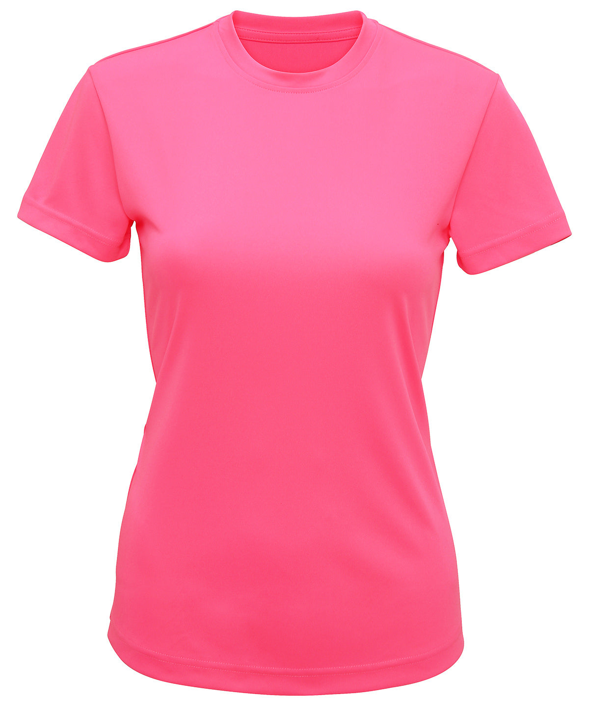 Lightning Pink - Women's TriDri® performance t-shirt T-Shirts TriDri® Activewear & Performance, Athleisurewear, Back to the Gym, Exclusives, Gymwear, Hyperbrights and Neons, Must Haves, New Colours For 2022, Outdoor Sports, Rebrandable, Sports & Leisure, T-Shirts & Vests, Team Sportswear, UPF Protection Schoolwear Centres