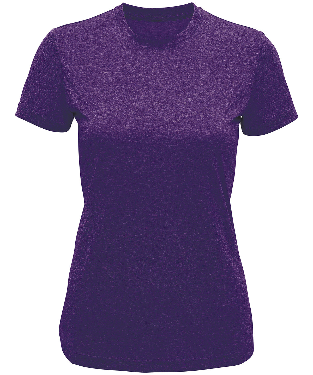 Purple Melange - Women's TriDri® performance t-shirt T-Shirts TriDri® Activewear & Performance, Athleisurewear, Back to the Gym, Exclusives, Gymwear, Hyperbrights and Neons, Must Haves, New Colours For 2022, Outdoor Sports, Rebrandable, Sports & Leisure, T-Shirts & Vests, Team Sportswear, UPF Protection Schoolwear Centres