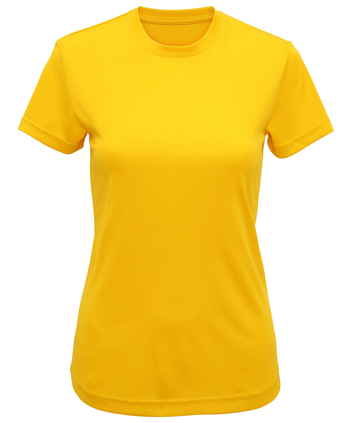 Sun Yellow - Women's TriDri® performance t-shirt T-Shirts TriDri® Activewear & Performance, Athleisurewear, Back to the Gym, Exclusives, Gymwear, Hyperbrights and Neons, Must Haves, New Colours For 2022, Outdoor Sports, Rebrandable, Sports & Leisure, T-Shirts & Vests, Team Sportswear, UPF Protection Schoolwear Centres