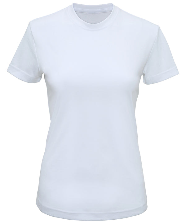 White - Women's TriDri® performance t-shirt T-Shirts TriDri® Activewear & Performance, Athleisurewear, Back to the Gym, Exclusives, Gymwear, Hyperbrights and Neons, Must Haves, New Colours For 2022, Outdoor Sports, Rebrandable, Sports & Leisure, T-Shirts & Vests, Team Sportswear, UPF Protection Schoolwear Centres