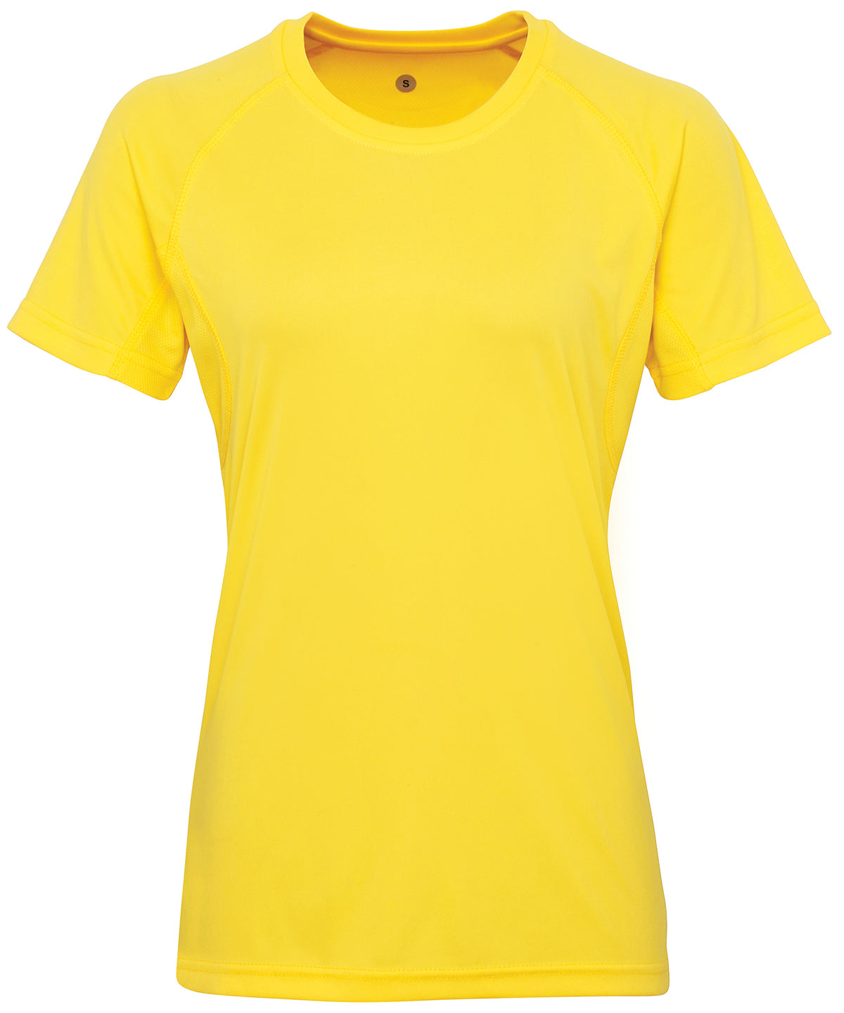 Sun Yellow - Women's TriDri® panelled tech tee T-Shirts TriDri® Activewear & Performance, Athleisurewear, Exclusives, Must Haves, Raladeal - Recently Added, Rebrandable, Sports & Leisure, T-Shirts & Vests, UPF Protection Schoolwear Centres