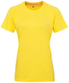 Sun Yellow - Women's TriDri® panelled tech tee T-Shirts TriDri® Activewear & Performance, Athleisurewear, Exclusives, Must Haves, Raladeal - Recently Added, Rebrandable, Sports & Leisure, T-Shirts & Vests, UPF Protection Schoolwear Centres