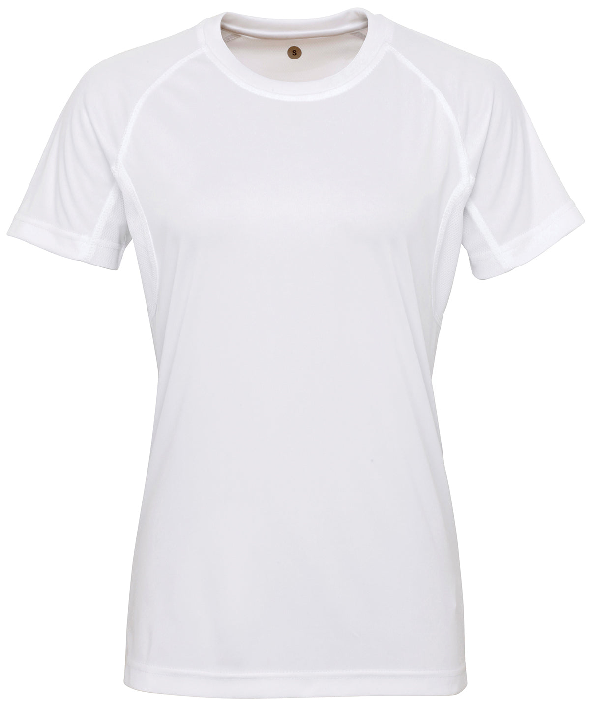 White - Women's TriDri® panelled tech tee T-Shirts TriDri® Activewear & Performance, Athleisurewear, Exclusives, Must Haves, Raladeal - Recently Added, Rebrandable, Sports & Leisure, T-Shirts & Vests, UPF Protection Schoolwear Centres