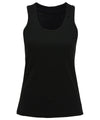 Black - Women's TriDri® panelled fitness vest Vests TriDri® Activewear & Performance, Athleisurewear, Exclusives, Rebrandable, Sports & Leisure, T-Shirts & Vests Schoolwear Centres