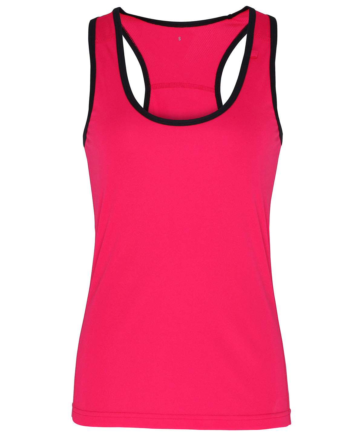 Hot Pink/Black - Women's TriDri® panelled fitness vest Vests TriDri® Activewear & Performance, Athleisurewear, Exclusives, Rebrandable, Sports & Leisure, T-Shirts & Vests Schoolwear Centres