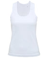 White - Women's TriDri® panelled fitness vest Vests TriDri® Activewear & Performance, Athleisurewear, Exclusives, Rebrandable, Sports & Leisure, T-Shirts & Vests Schoolwear Centres